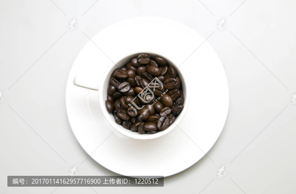 一杯咖啡豆