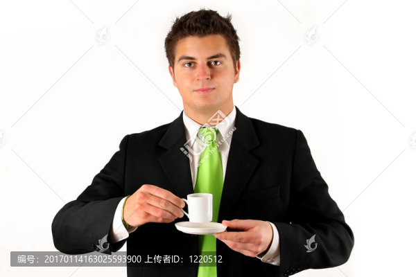 商人與咖啡