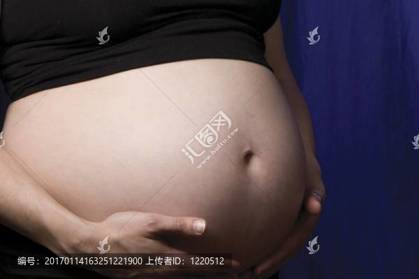 孕婦的肚子