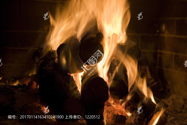 火的地方