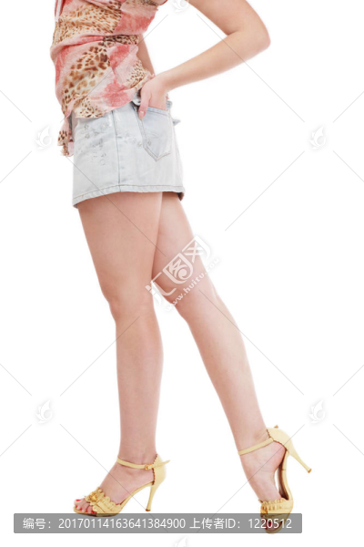 長長的腿