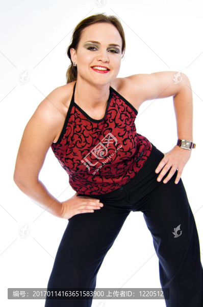年輕的女人
