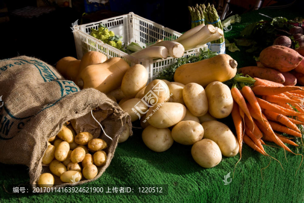 蔬菜攤位