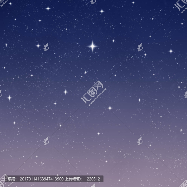 星夜的天空