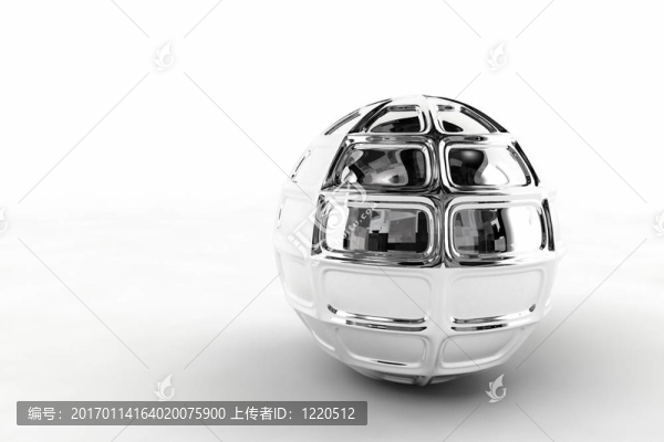 一個(gè)銀鉻球