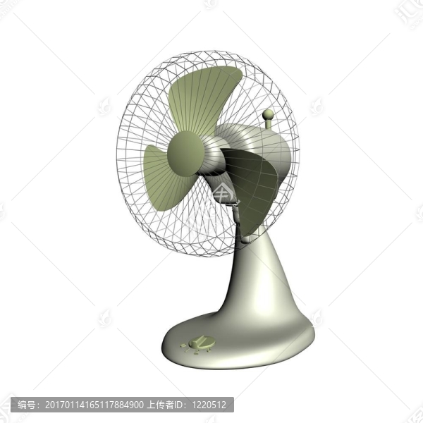 電風(fēng)扇的渲染