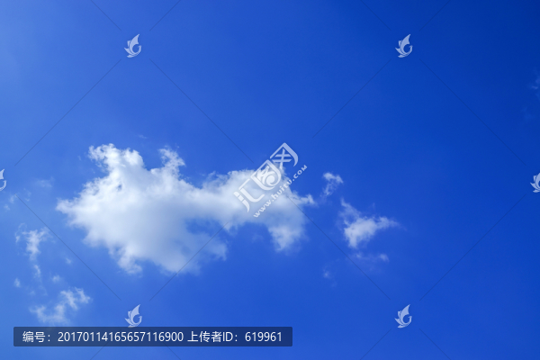 藍天白云天空背景