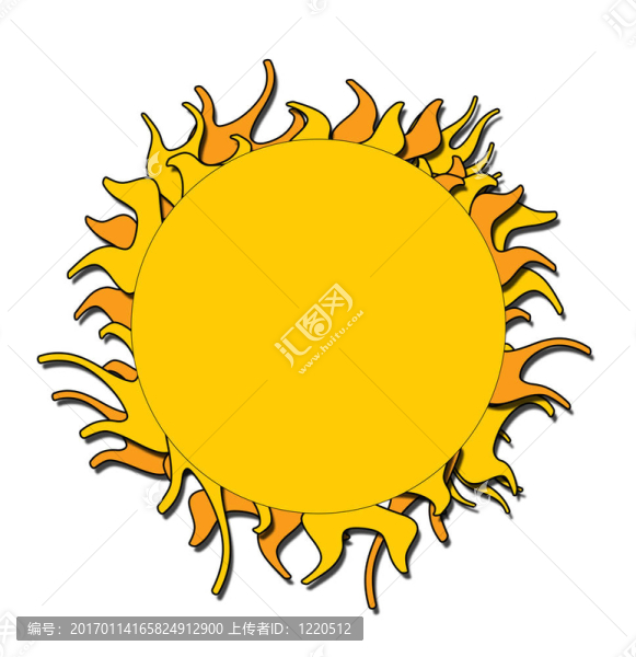 黃色和Orange,Sun