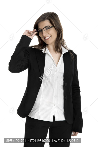 快樂(lè)的女商人