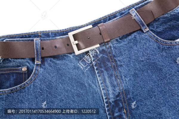 藍色牛仔