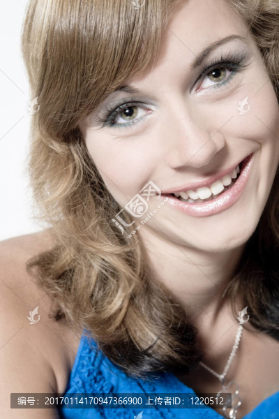 美女的微笑