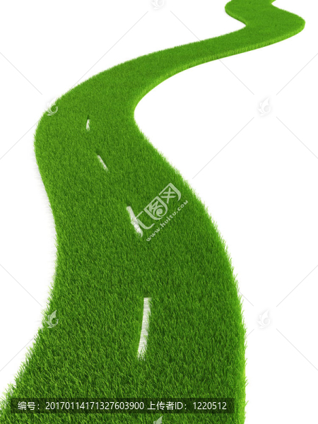 長滿草的路