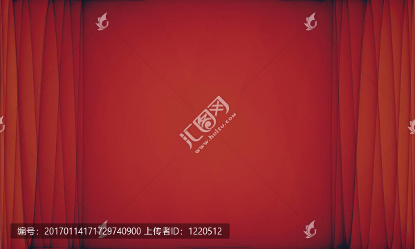 紅劇場cutains