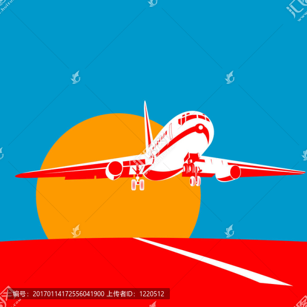 噴氣飛機(jī)起飛