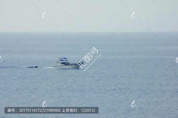 在公海