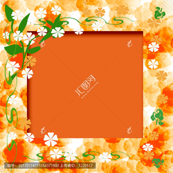 陽(yáng)光的橙色框