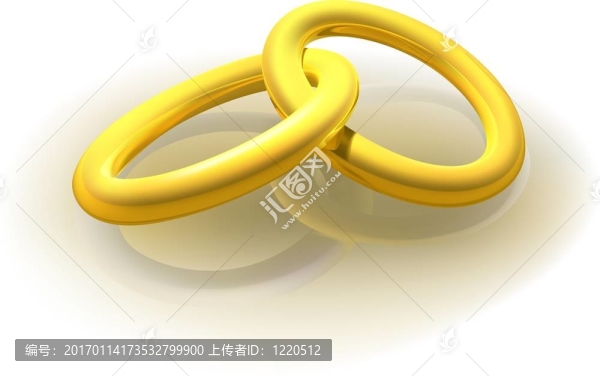 兩個(gè)金戒指