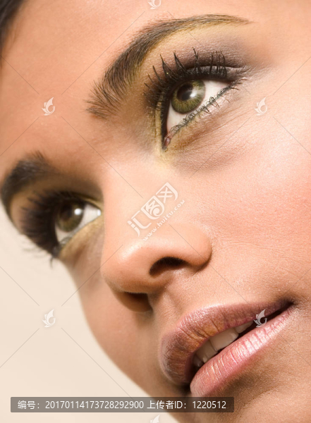 印度美女的眼睛
