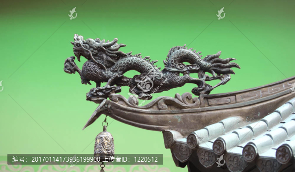 在中國城的龍