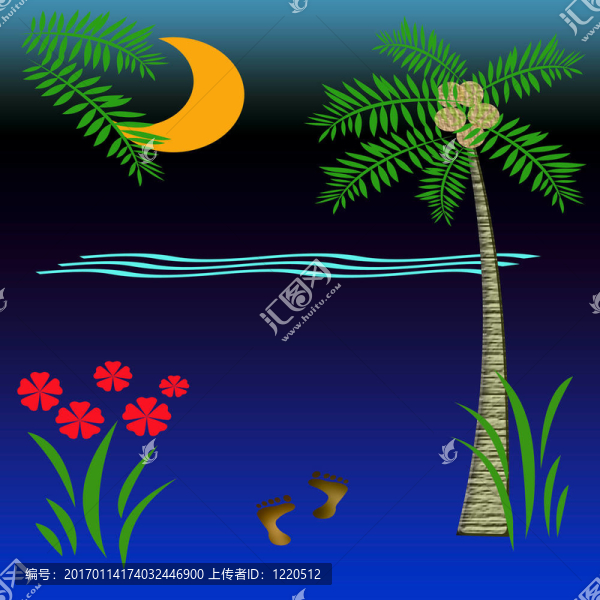 熱帶海灘度假