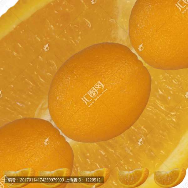 橙色的蒙太奇