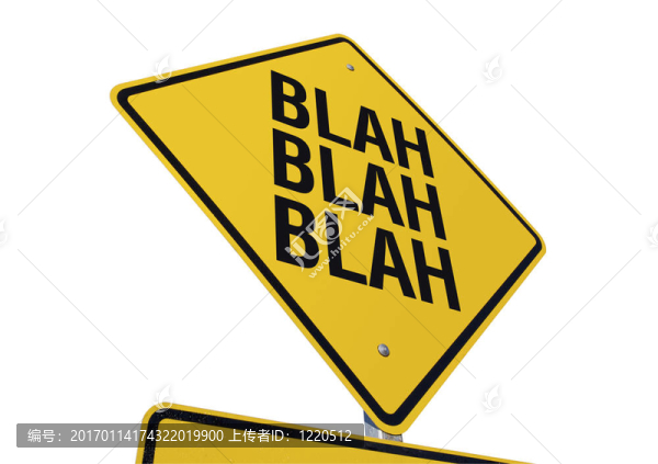 blah,blah,blah路標