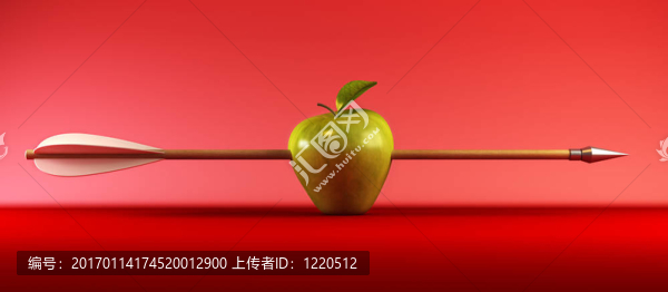 鏤空的蘋果