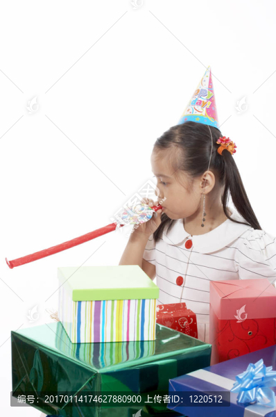 過生日的女孩