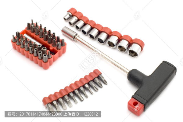 白色工具套件