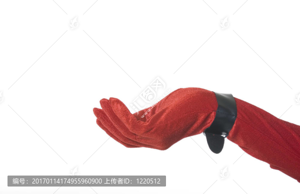 紅色天鵝絨的手