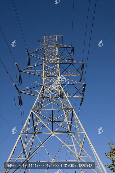 電力線和塔