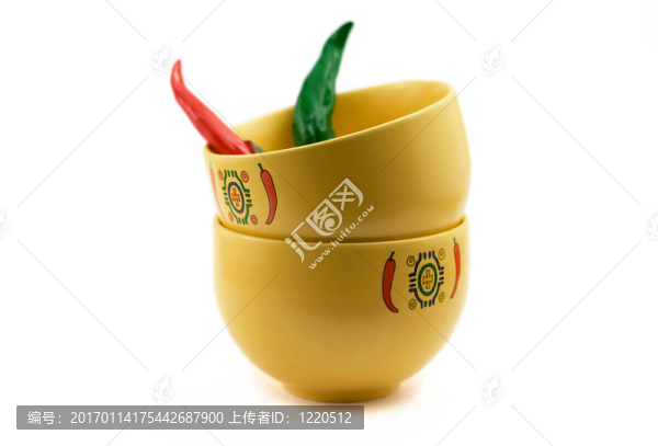 辣椒湯的碗