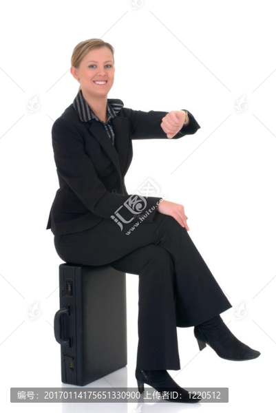 漂亮的女商人