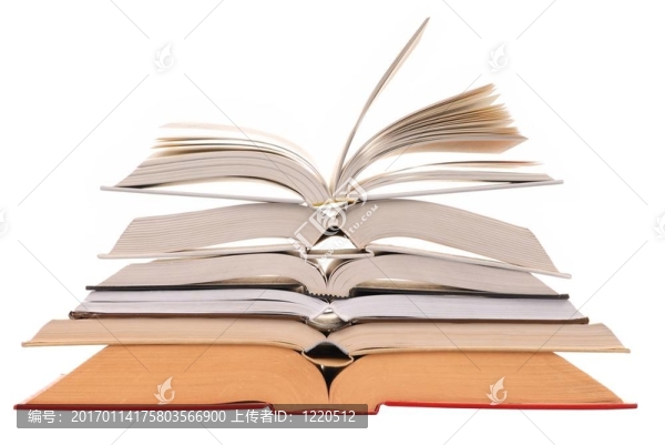 打開的書
