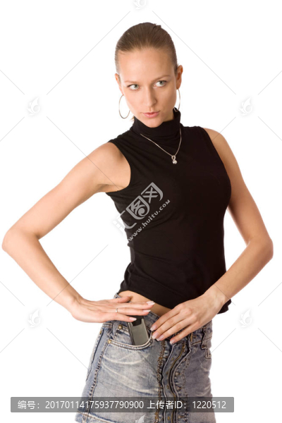 帶手機(jī)的女人