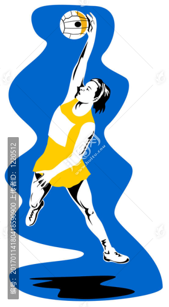 籃球運動員彈跳