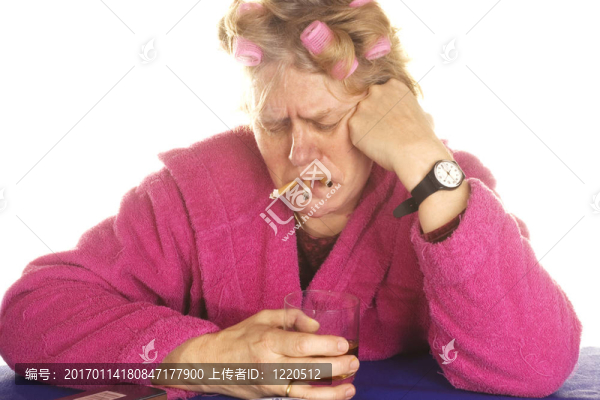沮喪的