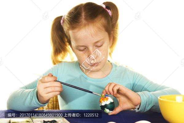 畫復(fù)活節(jié)彩蛋
