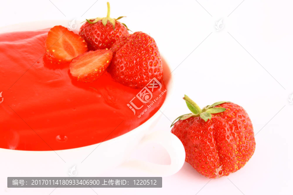 草莓果凍