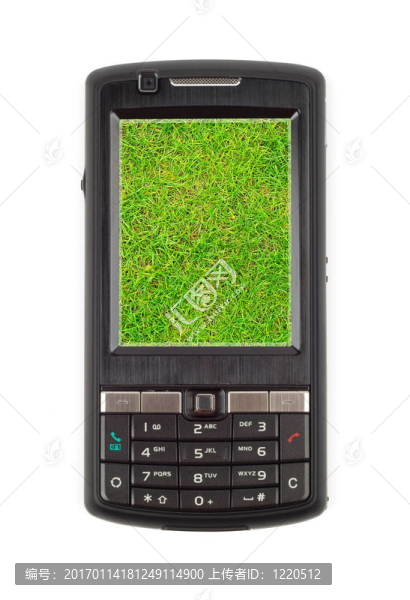 長滿草的通信器