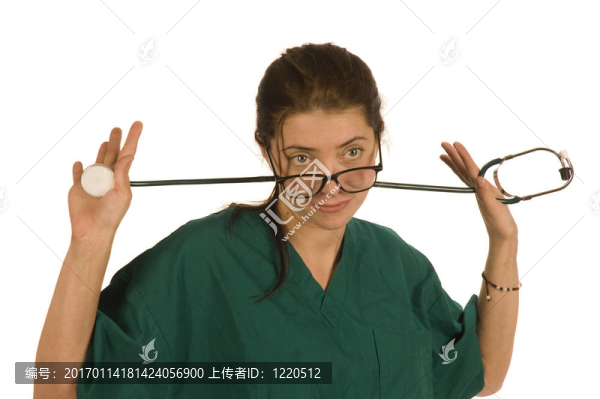 護(hù)士用聽診器