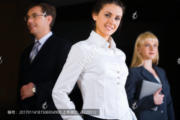 智能商務女士