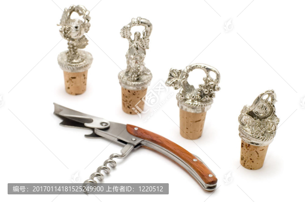 葡萄酒軟木塞和塞