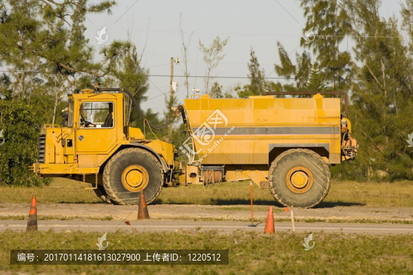 一輛水車