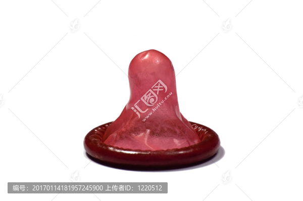 紅色的避孕套