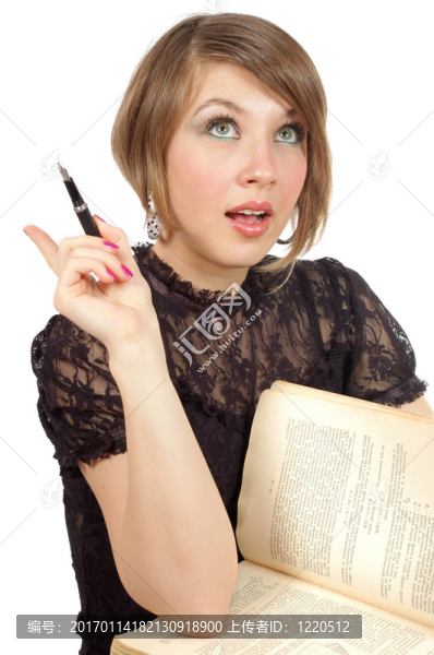 有魅力的女孩有一個(gè)好主意