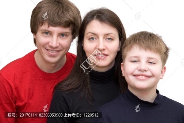 微笑的家庭