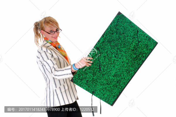 金發(fā)碧眼的女商人
