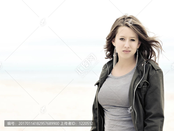 美麗的Young,Woman