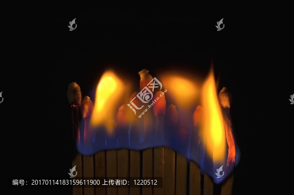 火柴著火